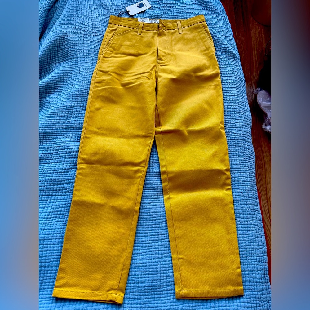 Carhartt WIP Menson boyfriend pant NWT size 28